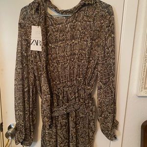 Zara Long-sleeve Minidress